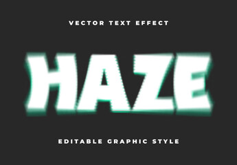 White And Green Font Glitch Digital Motion Text Effect