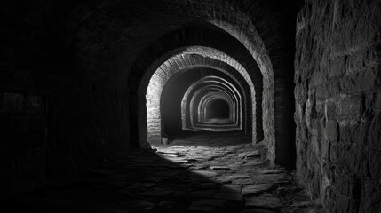 Ancient arched passageways