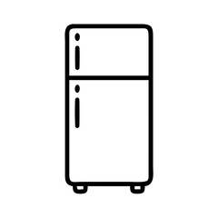 refrigerator with side handle on transparent background for web and graphic design