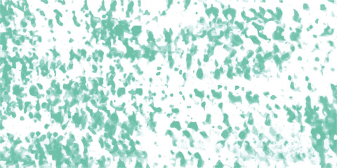 Abstract Cold green and white grunge wall texture. Paint texture with spray effect and drop ink splashes.Cool fashion digital template of graphic futuristic illustration.