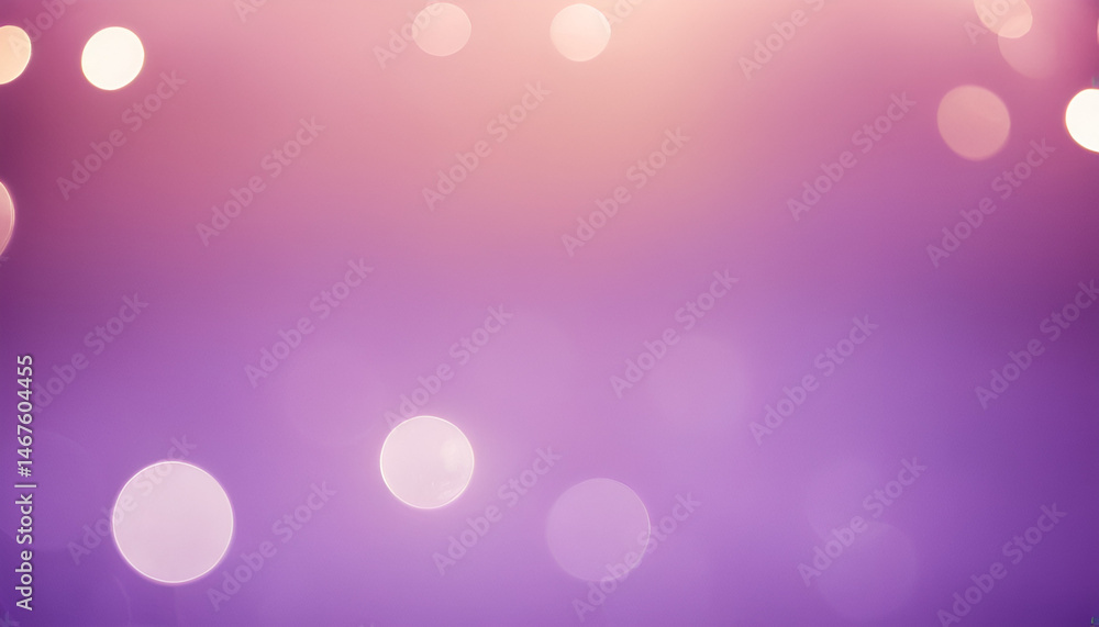 Poster abstract background with bokeh
