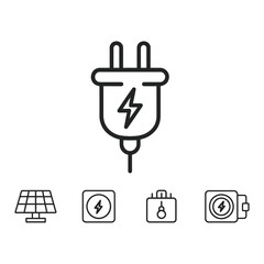 Happy Lightbulb Idea with Growth Chart