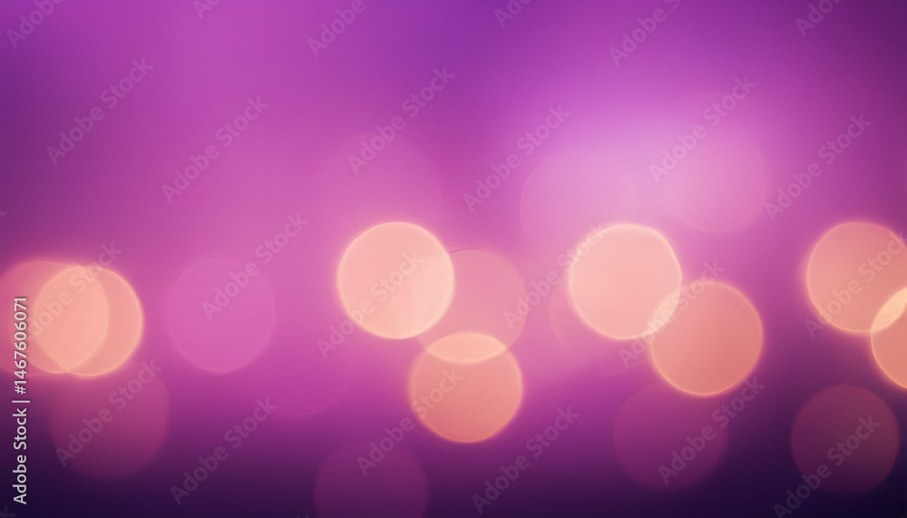 Poster abstract background with bokeh