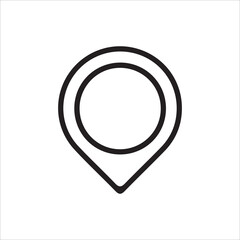 vector map pointer icon