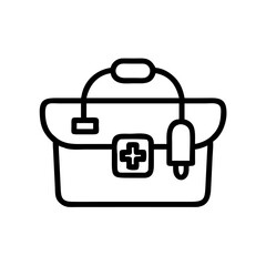 Icon of a doctorchest / first aid kit