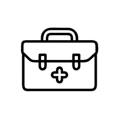 Icon of a doctorchest / first aid kit