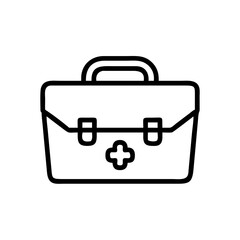 Icon of a doctorchest / first aid kit