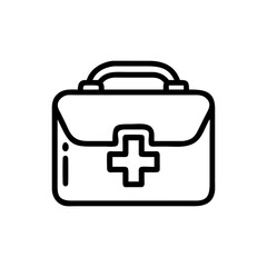 Icon of a doctorchest / first aid kit