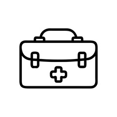 Icon of a doctorchest / first aid kit