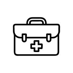 Icon of a doctorchest / first aid kit
