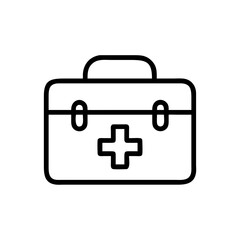 Icon of a doctorchest / first aid kit