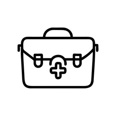 Icon of a doctorchest / first aid kit