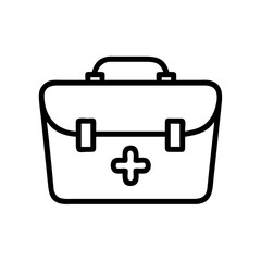 Icon of a doctorchest / first aid kit