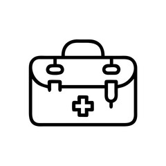 Icon of a doctorchest / first aid kit