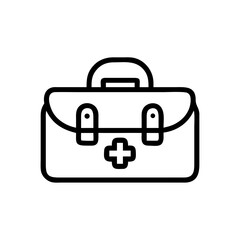 Icon of a doctorchest / first aid kit