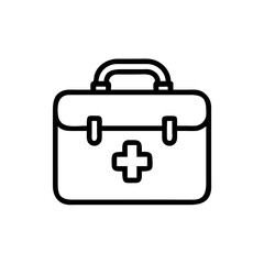 Icon of a doctorchest / first aid kit