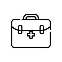 Icon of a doctorchest / first aid kit