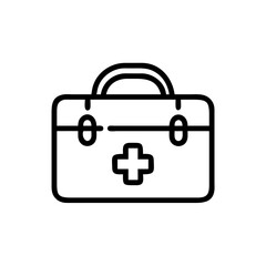 Icon of a doctorchest / first aid kit