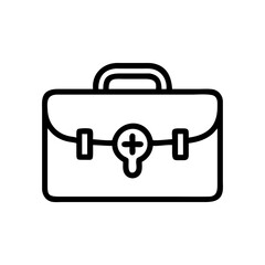 Icon of a doctorchest / first aid kit