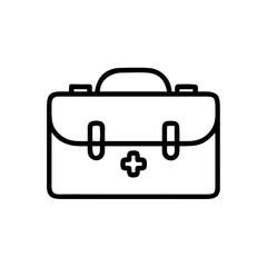 Icon of a doctorchest / first aid kit