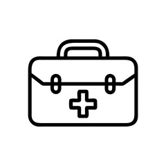 Icon of a doctorchest / first aid kit