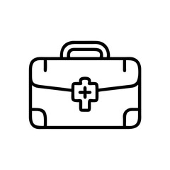 Icon of a doctorchest / first aid kit