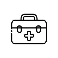 Icon of a doctorchest / first aid kit