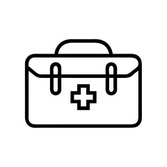 Icon of a doctorchest / first aid kit