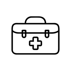 Icon of a doctorchest / first aid kit