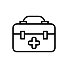 Icon of a doctorchest / first aid kit