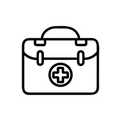 Icon of a doctorchest / first aid kit