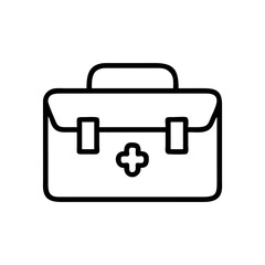 Icon of a doctorchest / first aid kit