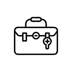 Icon of a doctorchest / first aid kit