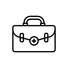 Icon of a doctorchest / first aid kit