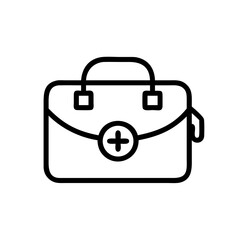 Icon of a doctorchest / first aid kit