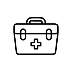 Icon of a doctorchest / first aid kit