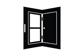 window Silhouette Vector illustration, window Silhouette bundle