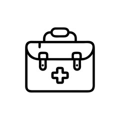 Icon of a doctorchest / first aid kit