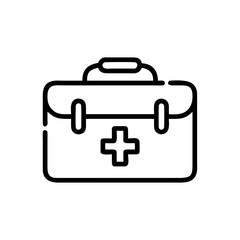 Icon of a doctorchest / first aid kit