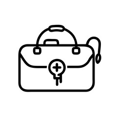 Icon of a doctorchest / first aid kit