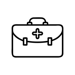 Icon of a doctorchest / first aid kit