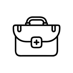 Icon of a doctorchest / first aid kit