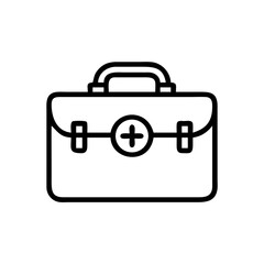 Icon of a doctorchest / first aid kit