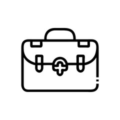 Icon of a doctorchest / first aid kit