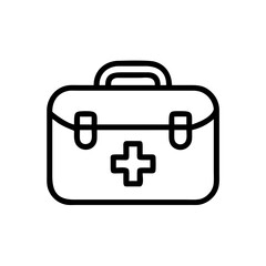 Icon of a doctorchest / first aid kit