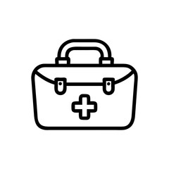 Icon of a doctorchest / first aid kit