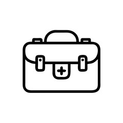 Icon of a doctorchest / first aid kit