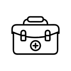 Icon of a doctorchest / first aid kit