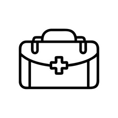 Icon of a doctorchest / first aid kit