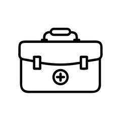 Icon of a doctorchest / first aid kit